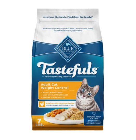 Blue Buffalo Tastefuls Weight Control Adult Dry Cat Food