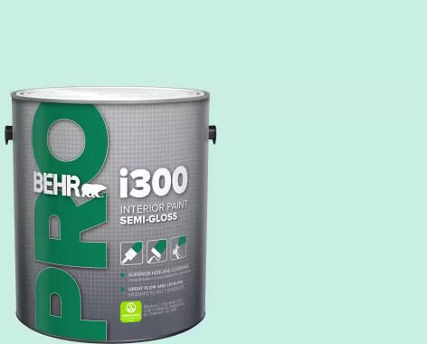 BEHR PRO Summer House Semi-Gloss Interior Paint (1 gal)