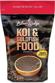 Blue Ridge Koi & Goldfish Blend Pellet Growth Formula Koi & Goldfish Food