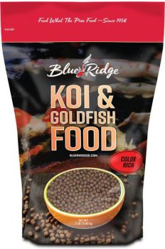 Blue Ridge Koi & Goldfish Color Rich Formula Koi & Goldfish Food