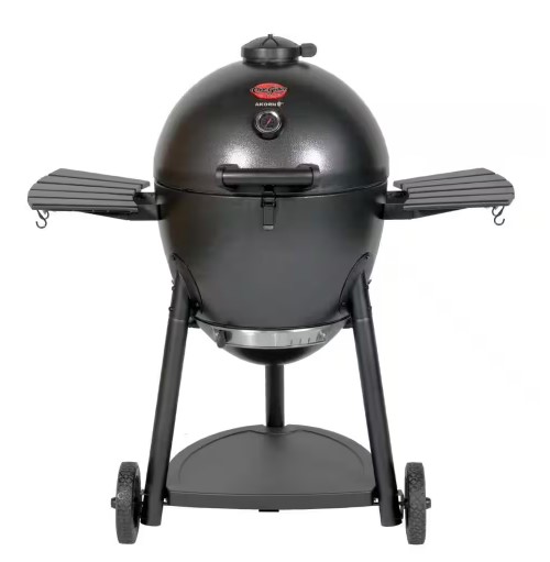 Char-Griller Akorn 20-inch Kamado Charcoal Grill in Black