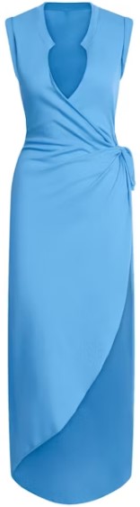 Cotton Cover‑Ups Tie Dress – Tide