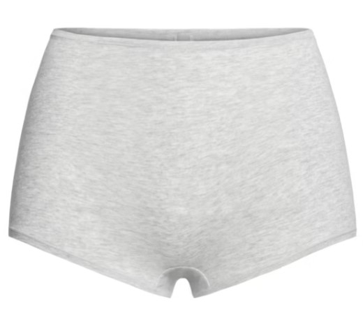 Cotton Jersey Boy Short – Light Heather Grey