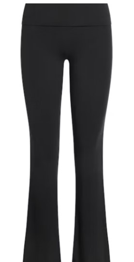 Cotton Jersey Foldover Pant – Soot