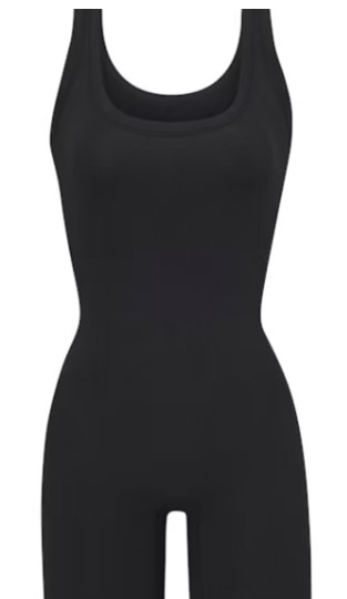 Cotton Rib Onesie – Soot