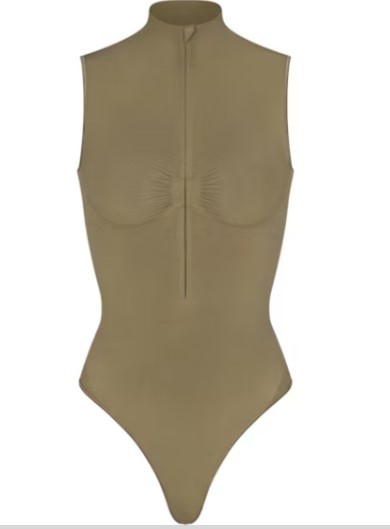 Essential Crew Neck Sleeveless Bodysuit