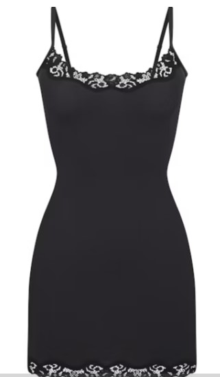 Fits Everybody Lace Slip Dress – Onyx