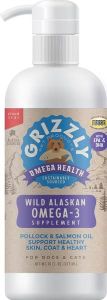 Grizzly Omega Health Omega-3's Dog Supplement