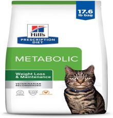 Hills Prescription Diet Metabolic Chicken Flavor Dry Cat Food