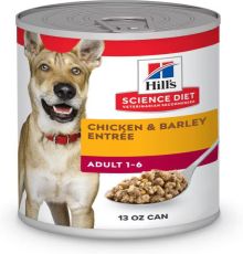 Hills Science Diet Adult Chicken & Barley Entree Canned Dog Food