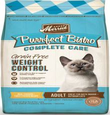 Merrick Purrfect Bistro Grain-Free Healthy Weight Recipe Dry Cat Food