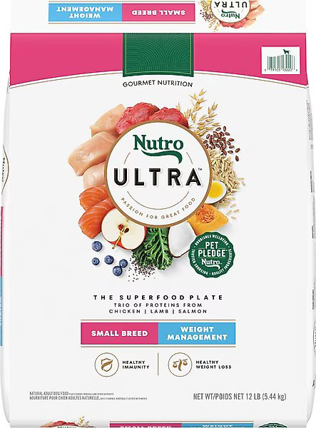 Nutro Ultra Adult Small Breed Weight Management High Protein Chicken