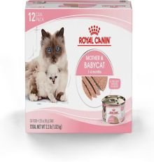 Royal Canin Feline Health Nutrition Mother & Babycat Ultra Soft Mousse in Sauce Wet Cat Food