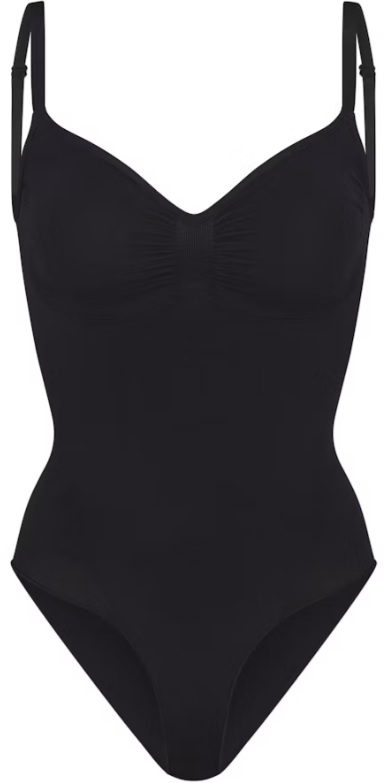 Seamless Sculpt Brief Bodysuit – Onyx