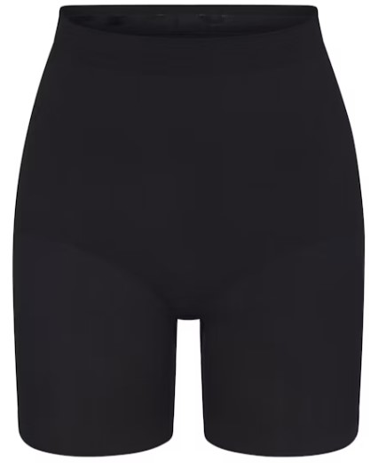 Seamless Sculpt Mid Thigh Short – Onyx
