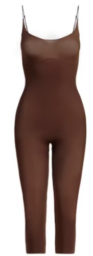 Sheer Seamless Catsuit – Cocoa
