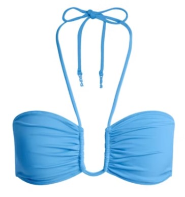 Signature Swim Halter Bikini Top – Tide