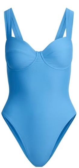 Signature Swim Underwire One Piece – Tide