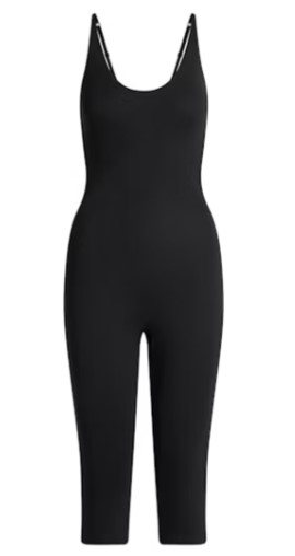 Smooth Layers Capri Catsuit – Obsidian