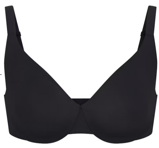 Smoothing Intimates Unlined Full Coverage Bra (Onyx)