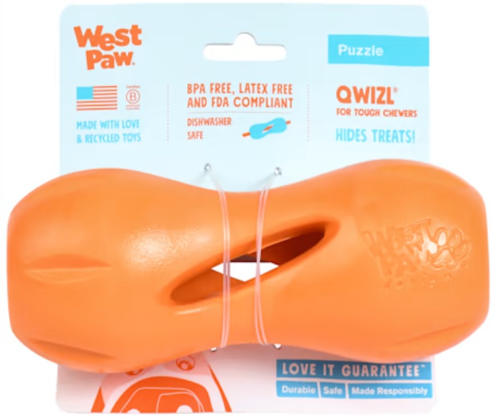 West-Paw-Qwizl-Tough-Treat-Dispensing-Dog-Chew-Toy