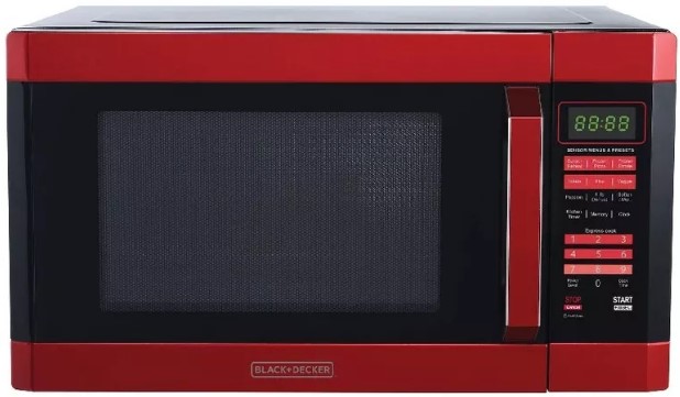 black-decker-1-6-cu-ft-1100w-microwave-oven-red