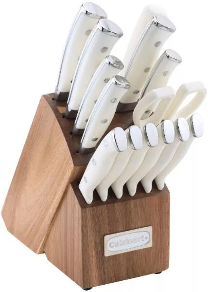 cuisinart-classic-15pc-white-triple-rivet-knife-block-set