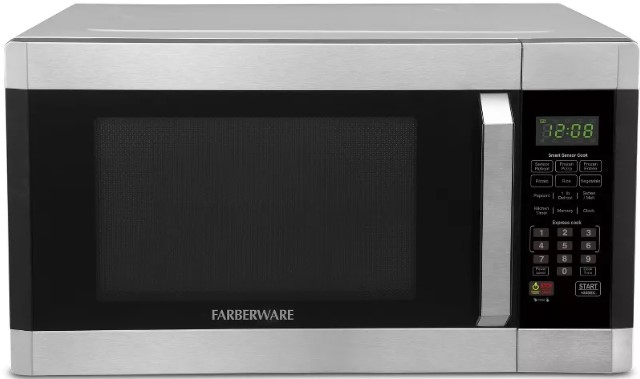 farberware-professional-fmo16ahtplb-1-6-cu-ft-1100-watt-microwave-oven-with-smart-sensor-stainless-steel-with-platinum