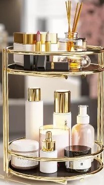 gold-2-tier-makeup-organizer-metal-cosmetic-storage-display