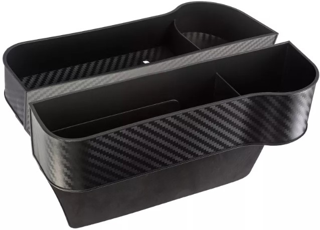 toddleroo-by-north-states-car-organizer-caddy-with-insulated-cups-holder-navy-blue