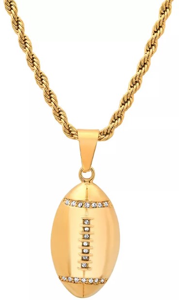 steeltime-24-men-s-18k-gold-plated-stainless-steel-american-football-simulated-diamonds-pendant