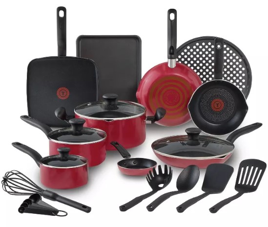 t-fal-20pc-simply-cook-nonstick-cookware-set