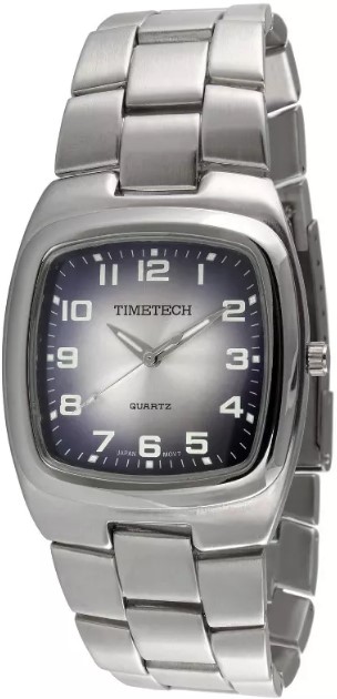 timetech-men-s-denim-blue-sunray-dial-with-adjustable-metal-bracelet-watch