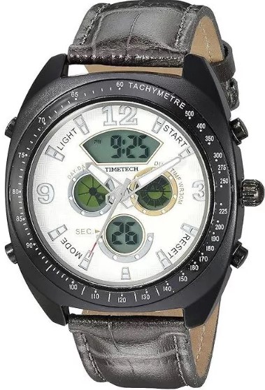timetech-men-s-sport-multi-function-tachymeter-wrist-watch-with-matching-leather-band