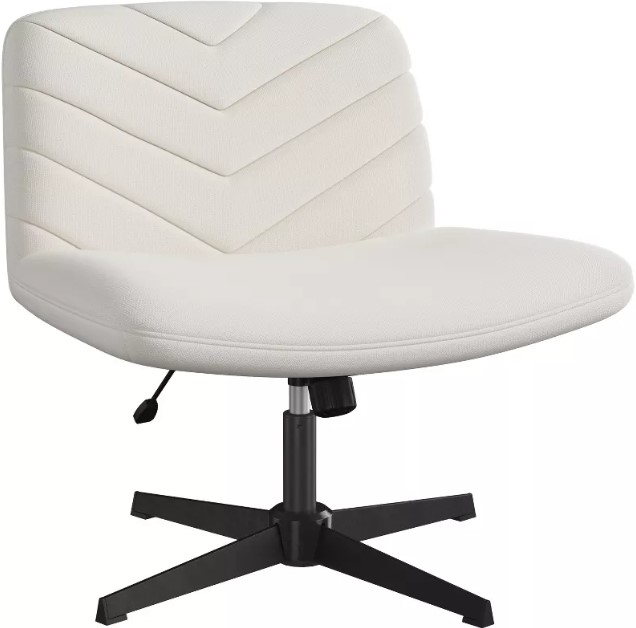 homeroots-adjustable-height-oak-and-white-metal-and-wood-hi-low-sit-or-stand-desk